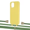 Чехол Upex Alter Eyelets for iPhone 12 | 12 Pro Daffodil with Aide Mint and Casquette Gold (UP113052)