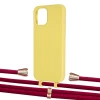 Чехол Upex Alter Eyelets for iPhone 12 | 12 Pro Daffodil with Aide Chili Pepper and Casquette Gold (UP113055)