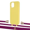 Чехол Upex Alter Eyelets for iPhone 12 | 12 Pro Daffodil with Aide Rouge Cramoisi and Casquette Gold (UP113076)