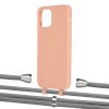 Чохол Upex Alter Eyelets for iPhone 12 | 12 Pro Tangerine with Aide Gray and Casquette Silver (UP113159)