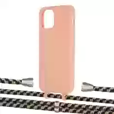 Чехол Upex Alter Eyelets for iPhone 12 | 12 Pro Tangerine with Aide Copper and Casquette Silver (UP113166)