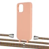 Чохол Upex Alter Eyelets for iPhone 12 | 12 Pro Tangerine with Aide Couleur Vintage and Casquette Silver (UP113180)