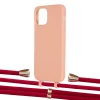 Чохол Upex Alter Eyelets for iPhone 12 | 12 Pro Tangerine with Aide Red and Casquette Gold (UP113184)