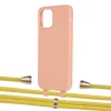 Чехол Upex Alter Eyelets for iPhone 12 | 12 Pro Tangerine with Aide Corn and Casquette Gold (UP113186)
