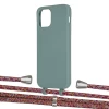 Чехол Upex Alter Eyelets for iPhone 12 | 12 Pro Basil with Aide Melanger and Casquette Silver (UP113318)