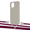 Чехол Upex Alter Eyelets for iPhone 12 | 12 Pro Anchor with Aide Byzantine and Casquette Silver (UP113432)