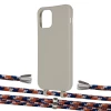 Чехол Upex Alter Eyelets for iPhone 12 | 12 Pro Anchor with Aide Orange Azure and Casquette Silver (UP113452)