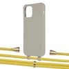 Чехол Upex Alter Eyelets for iPhone 12 | 12 Pro Anchor with Aide Corn and Casquette Gold (UP113466)