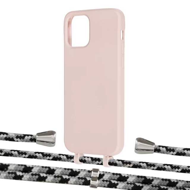 Чохол Upex Alter Eyelets for iPhone 12 Pro Max Crepe with Aide Life Road and Casquette Silver (UP113868)