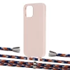 Чехол Upex Alter Eyelets for iPhone 12 Pro Max Crepe with Aide Orange Azure and Casquette Silver (UP113872)