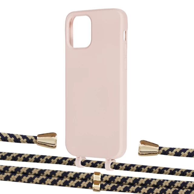 Чехол Upex Alter Eyelets for iPhone 12 Pro Max Crepe with Aide Copper and Casquette Gold (UP113901)