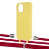Чохол Upex Alter Eyelets for iPhone 12 Pro Max Daffodil with Aide Red and Casquette Silver (UP113989)