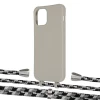 Чехол Upex Alter Eyelets for iPhone 12 Pro Max Anchor with Aide Life Road and Casquette Silver (UP114428)