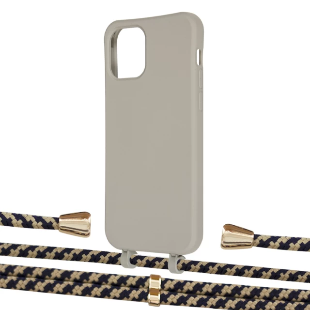 Чохол Upex Alter Eyelets for iPhone 12 Pro Max Anchor with Aide Copper and Casquette Gold (UP114461)