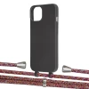 Чохол Upex Alter Eyelets for iPhone 13 mini Onyx with Aide Melanger and Casquette Silver (UP114578)