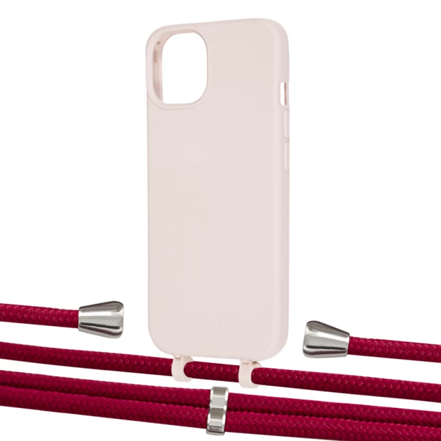 Чохол Upex Alter Eyelets for iPhone 13 mini Crepe with Aide Chili Pepper and Casquette Silver (UP114840)