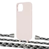 Чехол Upex Alter Eyelets for iPhone 13 mini Crepe with Aide Life Road and Casquette Silver (UP114848)