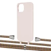 Чехол Upex Alter Eyelets for iPhone 13 mini Crepe with Aide Couleur Vintage and Casquette Silver (UP114860)