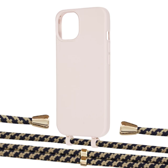 Чохол Upex Alter Eyelets for iPhone 13 mini Crepe with Aide Copper and Casquette Gold (UP114881)