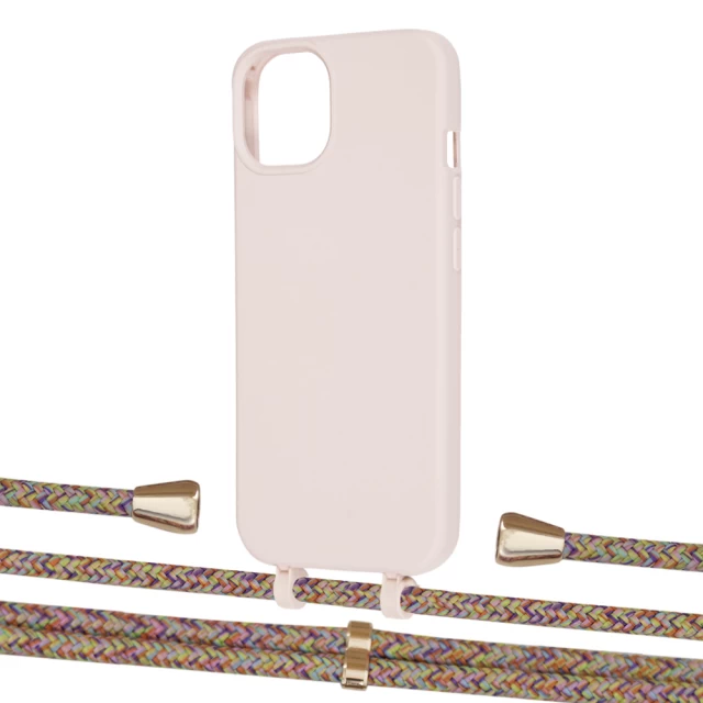 Чехол Upex Alter Eyelets for iPhone 13 mini Crepe with Aide Confondre and Casquette Gold (UP114894)