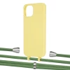 Чохол Upex Alter Eyelets for iPhone 13 mini Daffodil with Aide Mint and Casquette Silver (UP114977)