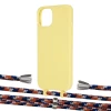 Чехол Upex Alter Eyelets for iPhone 13 mini Daffodil with Aide Orange Azure and Casquette Silver (UP114992)