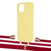 Чохол Upex Alter Eyelets for iPhone 13 mini Daffodil with Aide Red and Casquette Gold (UP115004)