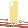 Чохол Upex Alter Eyelets for iPhone 13 mini Daffodil with Aide Cantaloupe and Casquette Gold (UP115009)