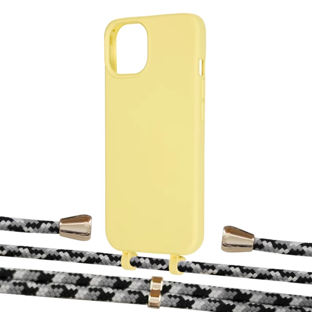 Чехол Upex Alter Eyelets for iPhone 13 mini Daffodil with Aide Life Road and Casquette Gold (UP115023)