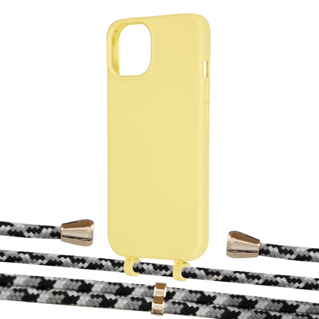 Чохол Upex Alter Eyelets for iPhone 13 mini Daffodil with Aide Life Road and Casquette Gold (UP115023)