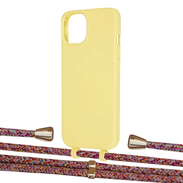 Чехол Upex Alter Eyelets for iPhone 13 mini Daffodil with Aide Melanger and Casquette Gold (UP115033)