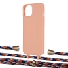 Чехол Upex Alter Eyelets for iPhone 13 mini Tangerine with Aide Orange Azure and Casquette Gold (UP115167)