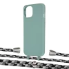 Чехол Upex Alter Eyelets for iPhone 13 mini Basil with Aide Life Road and Casquette Silver (UP115268)