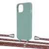 Чохол Upex Alter Eyelets for iPhone 13 mini Basil with Aide Melanger and Casquette Silver (UP115278)