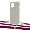Чохол Upex Alter Eyelets for iPhone 13 mini Anchor with Aide Byzantine and Casquette Silver (UP115392)