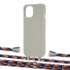 Чохол Upex Alter Eyelets for iPhone 13 mini Anchor with Aide Orange Azure and Casquette Silver (UP115412)