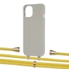 Чохол Upex Alter Eyelets for iPhone 13 mini Anchor with Aide Corn and Casquette Gold (UP115426)