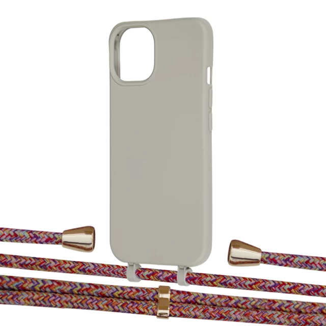Чехол Upex Alter Eyelets for iPhone 13 mini Anchor with Aide Melanger and Casquette Gold (UP115453)