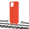 Чехол Upex Alter Eyelets for iPhone 13 Red with Aide Life Road and Casquette Silver (UP115688)