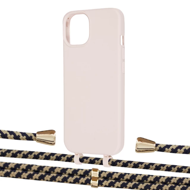 Чохол Upex Alter Eyelets for iPhone 13 Crepe with Aide Copper and Casquette Gold (UP115861)