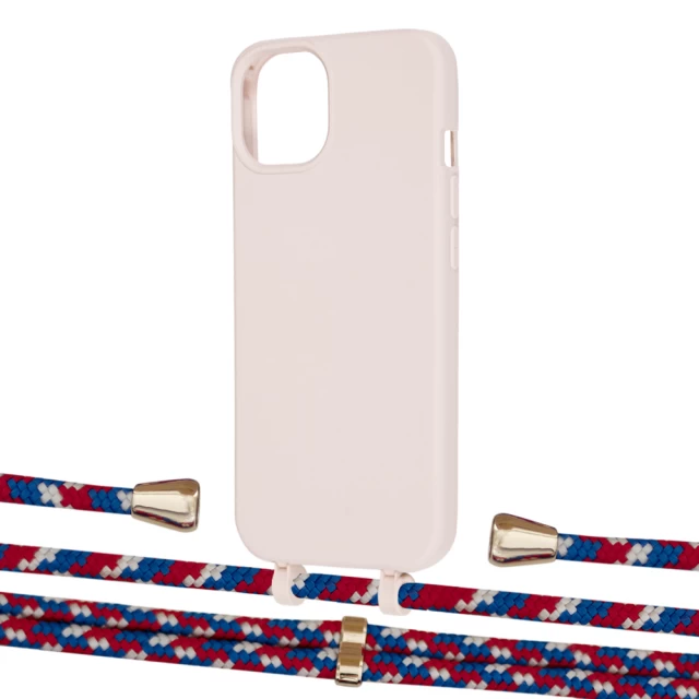 Чехол Upex Alter Eyelets for iPhone 13 Crepe with Aide Police and Casquette Gold (UP115865)