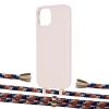 Чехол Upex Alter Eyelets for iPhone 13 Crepe with Aide Orange Azure and Casquette Gold (UP115867)