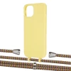 Чехол Upex Alter Eyelets for iPhone 13 Daffodil with Aide Couleur Vintage and Casquette Silver (UP115980)