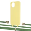 Чохол Upex Alter Eyelets for iPhone 13 Daffodil with Aide Mint and Casquette Gold (UP115992)