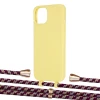 Чохол Upex Alter Eyelets for iPhone 13 Daffodil with Aide Burgundy Camouflage and Casquette Gold (UP116008)