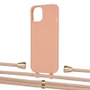 Чехол Upex Alter Eyelets for iPhone 13 Tangerine with Aide Creole Pink and Casquette Gold (UP116139)