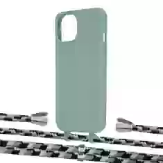 Чохол Upex Alter Eyelets for iPhone 13 Basil with Aide Life Road and Casquette Silver (UP116248)
