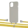 Чохол Upex Alter Eyelets for iPhone 13 Anchor with Aide Corn and Casquette Silver (UP116371)