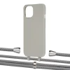 Чохол Upex Alter Eyelets for iPhone 13 Anchor with Aide Gray and Casquette Silver (UP116379)