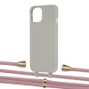 Чохол Upex Alter Eyelets for iPhone 13 Anchor with Aide Carnation and Casquette Gold (UP116413)